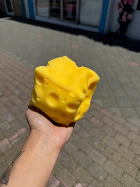 Giant Cheese Block Squishy
