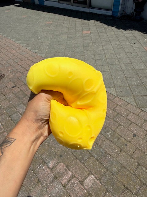 Giant Cheese Block Squishy