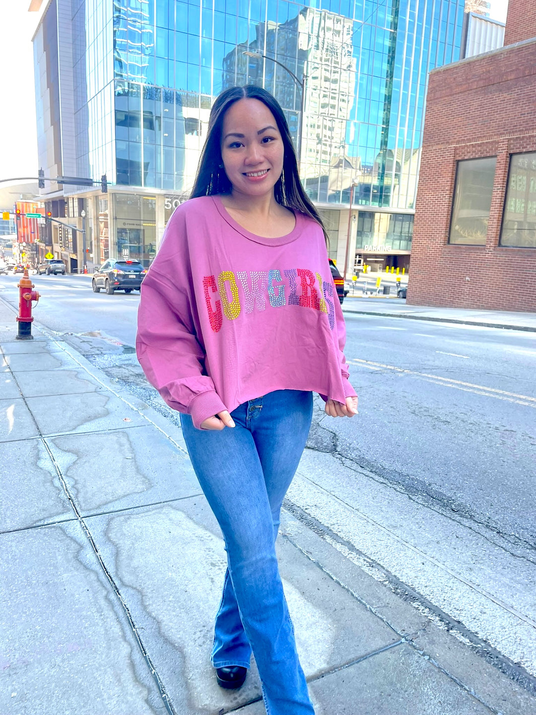 Glitz Cowgirl Long Sleeve