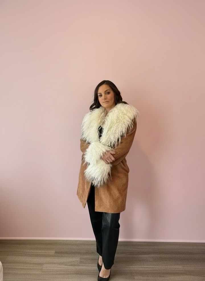 Snowfall Luxe Collar Coat