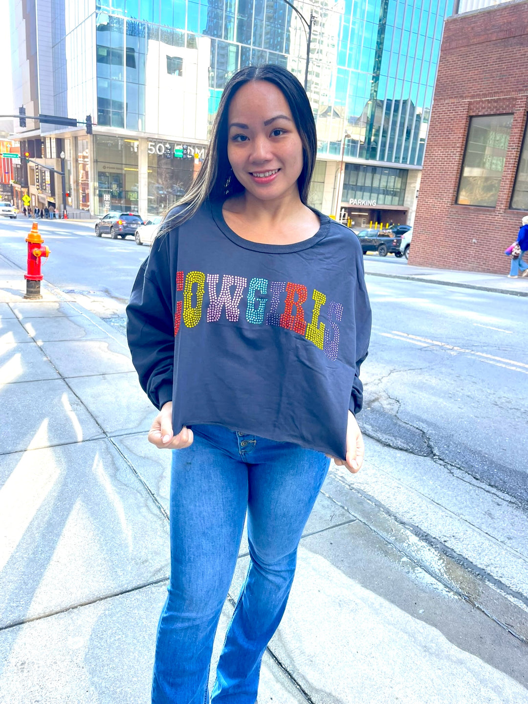 Glitz Cowgirl Long Sleeve