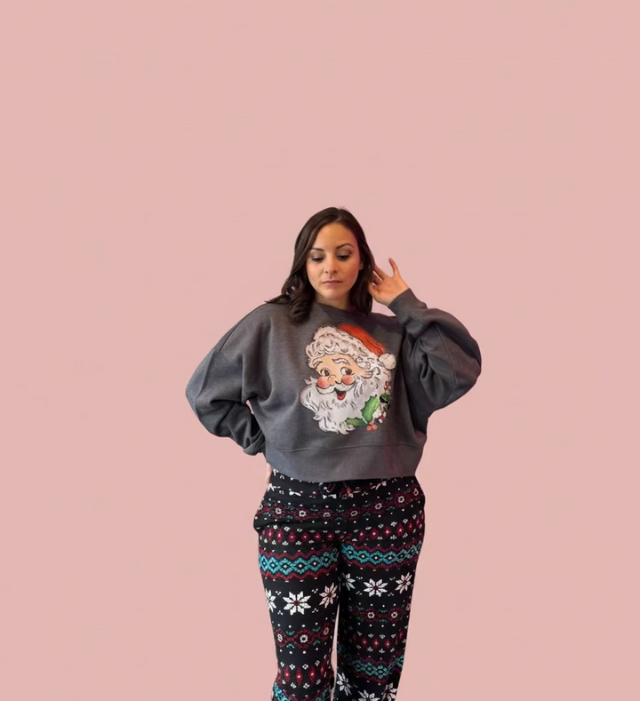 Santa Graphic Crewneck