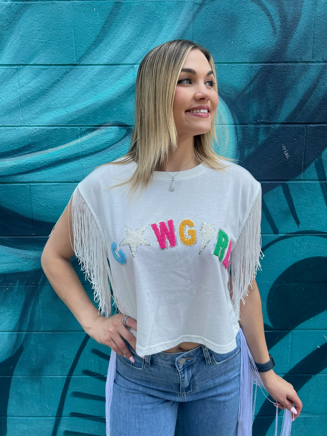 Cowgirl Fringe Crop