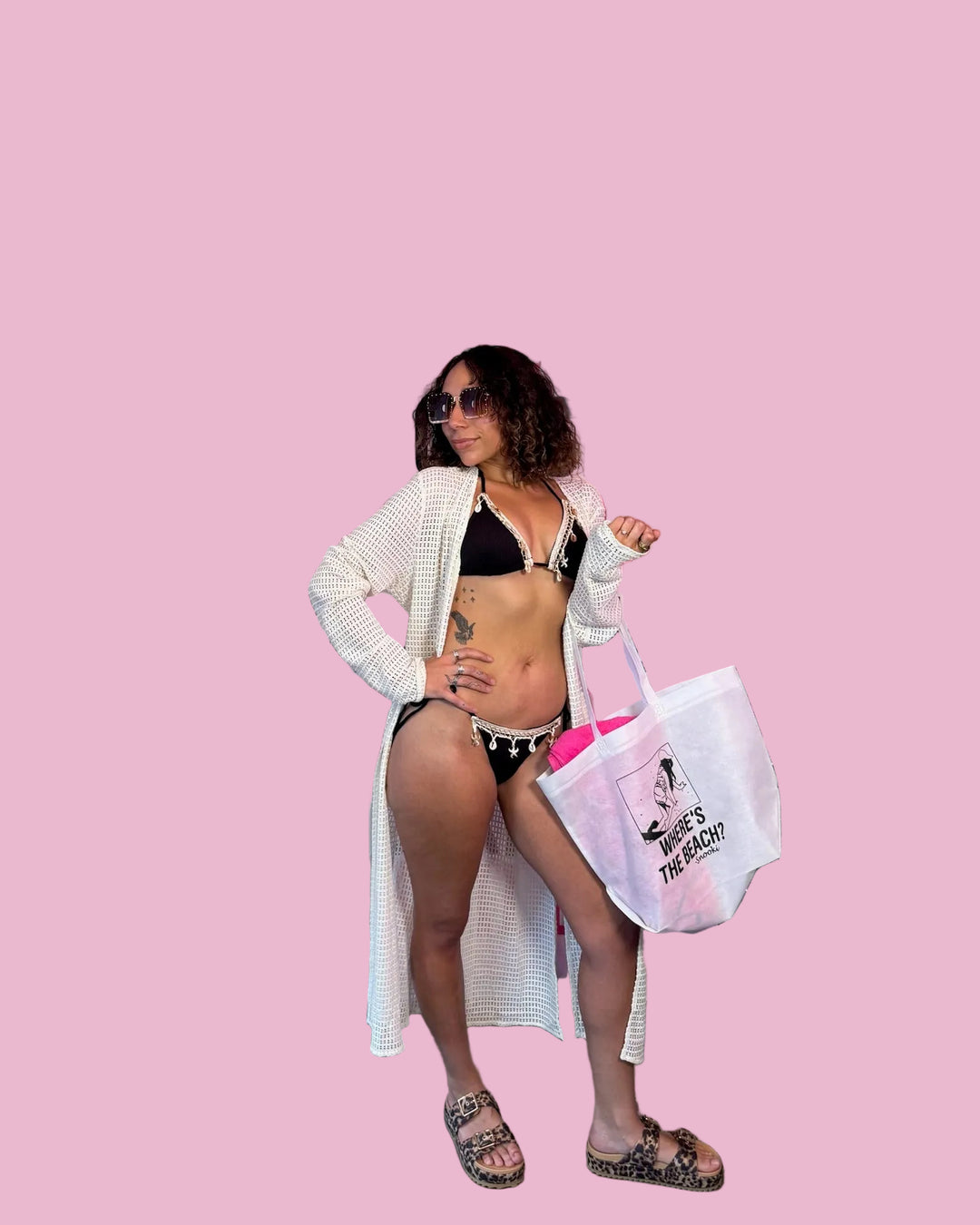 Black Shell Babe Bikini