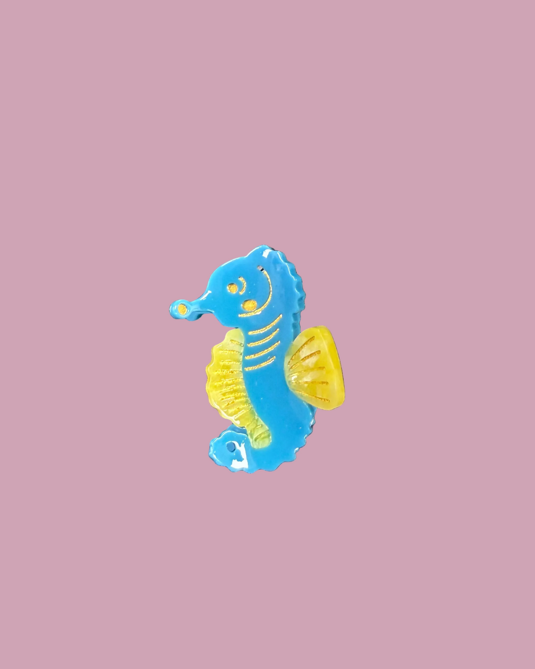 Mini Seahorse Claw Clip