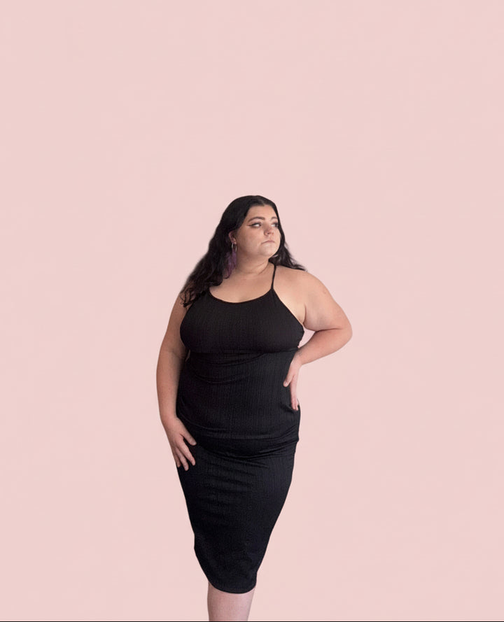 Plus Jet Goddess Maxi