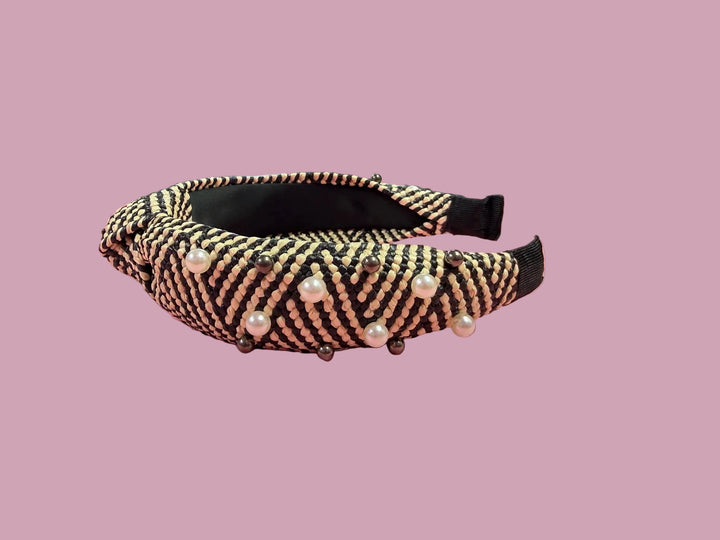 Pearl Colorblock Headband