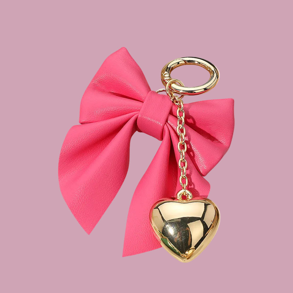 Pink Bow Keychain – The Snooki Shop