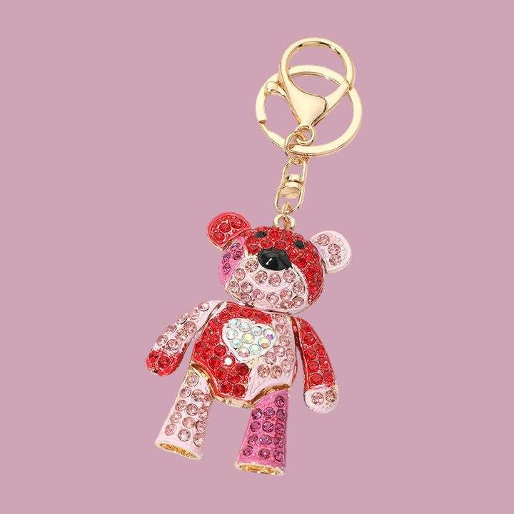 The Love Teddy Keychain