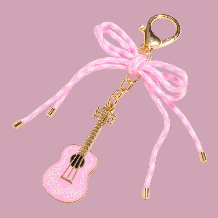 Darling Guitar Keychain