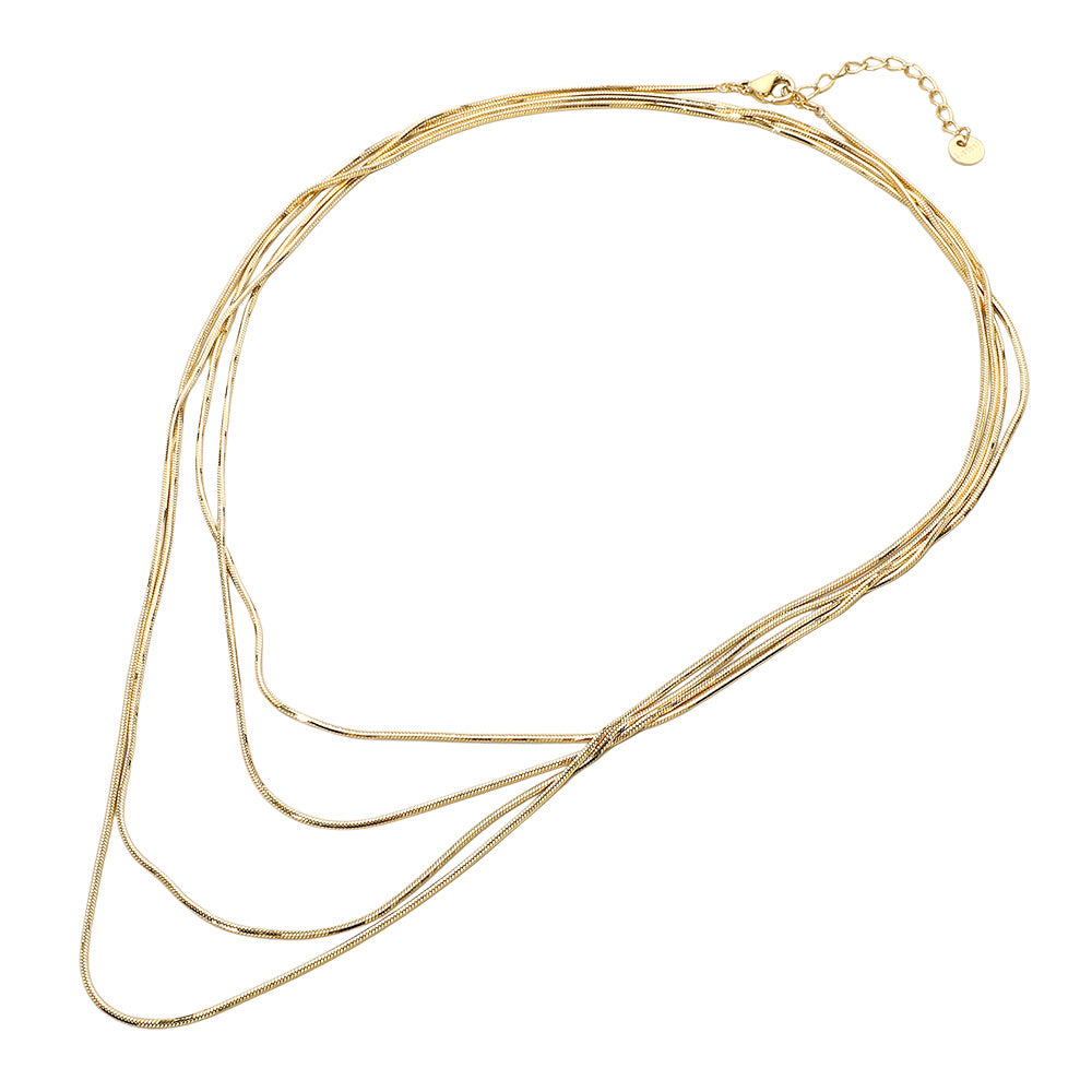 Gold Loop Necklace