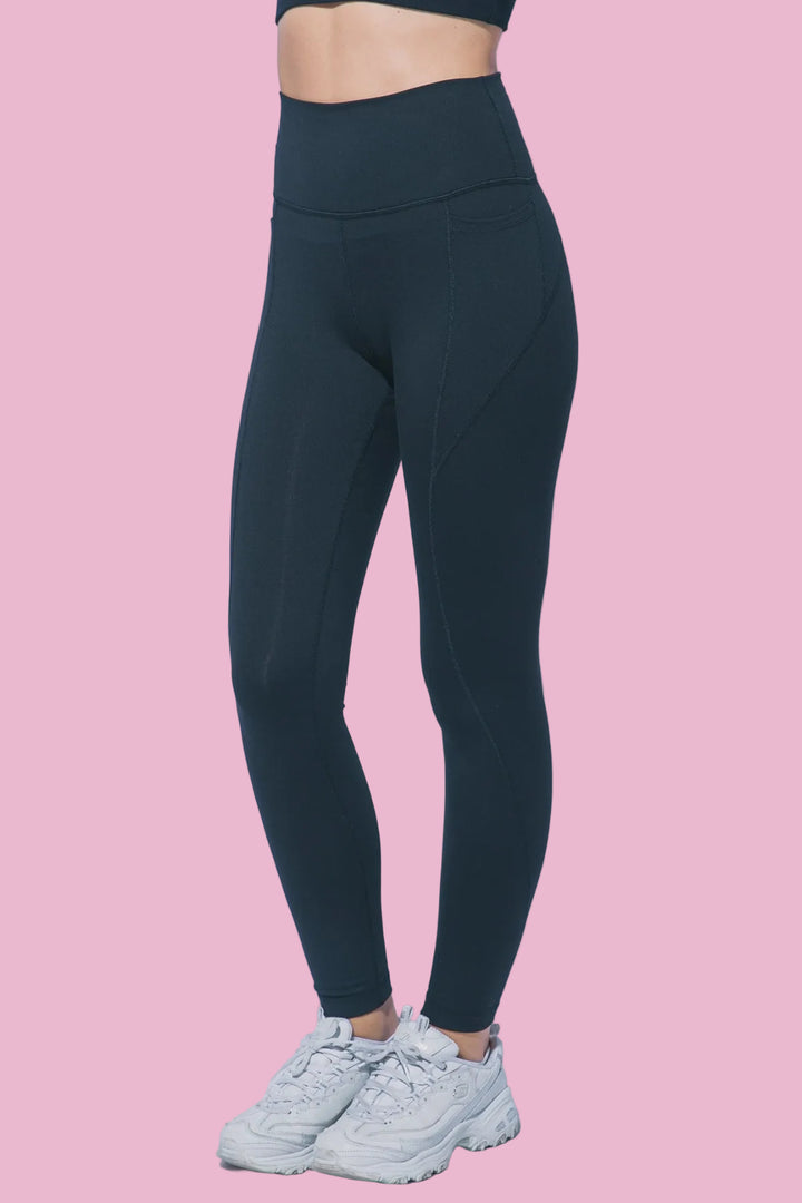 Black Pocket Leggings