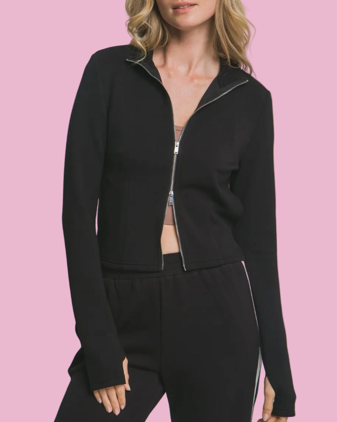 Double Zip Active Jacket