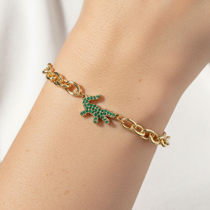 Crocadilly Chain Bracelet