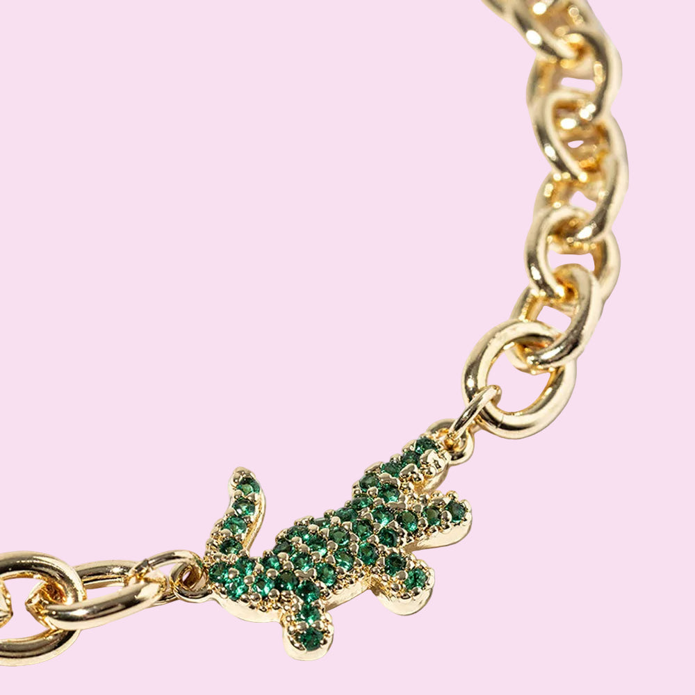 Crocadilly Chain Bracelet