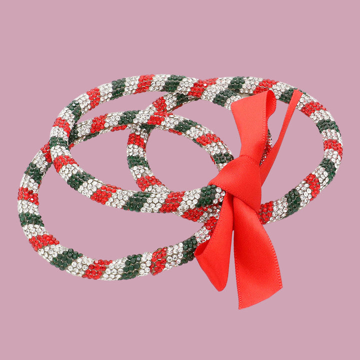 Candy Cane Bracelet