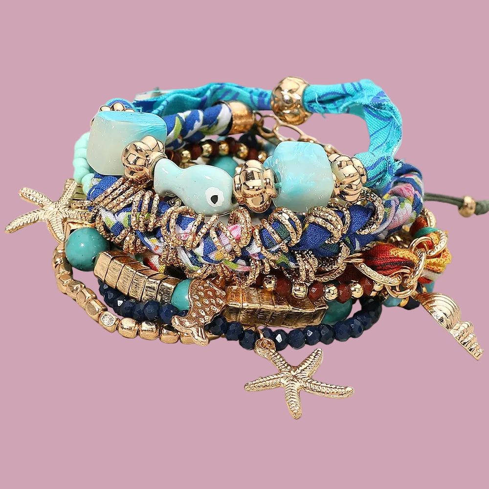 Seaside Treasure Bracelet Stack
