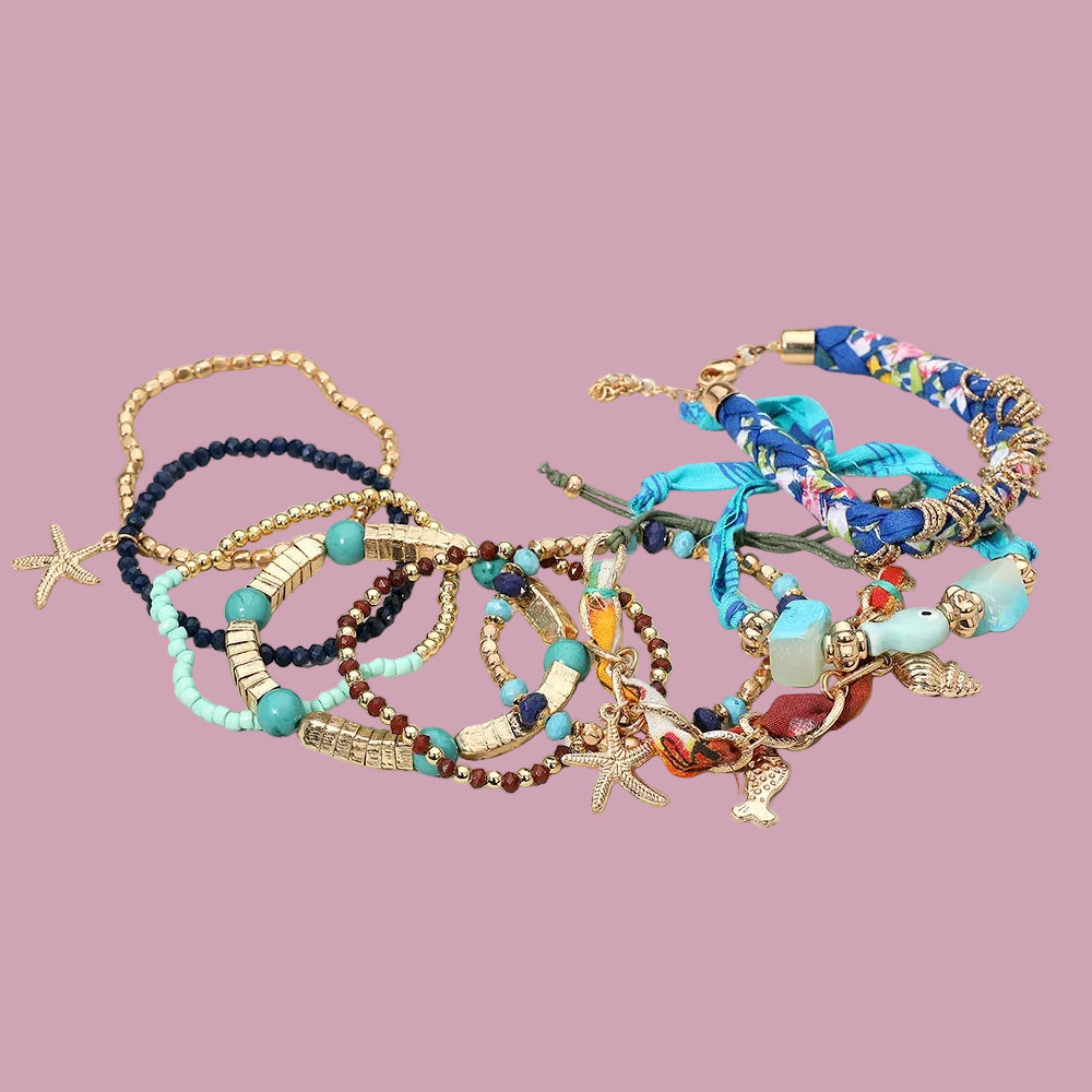 Seaside Treasure Bracelet Stack