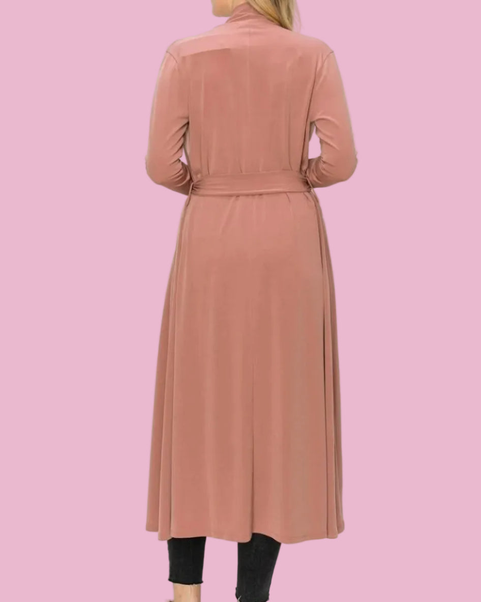 Mauve Tie Duster