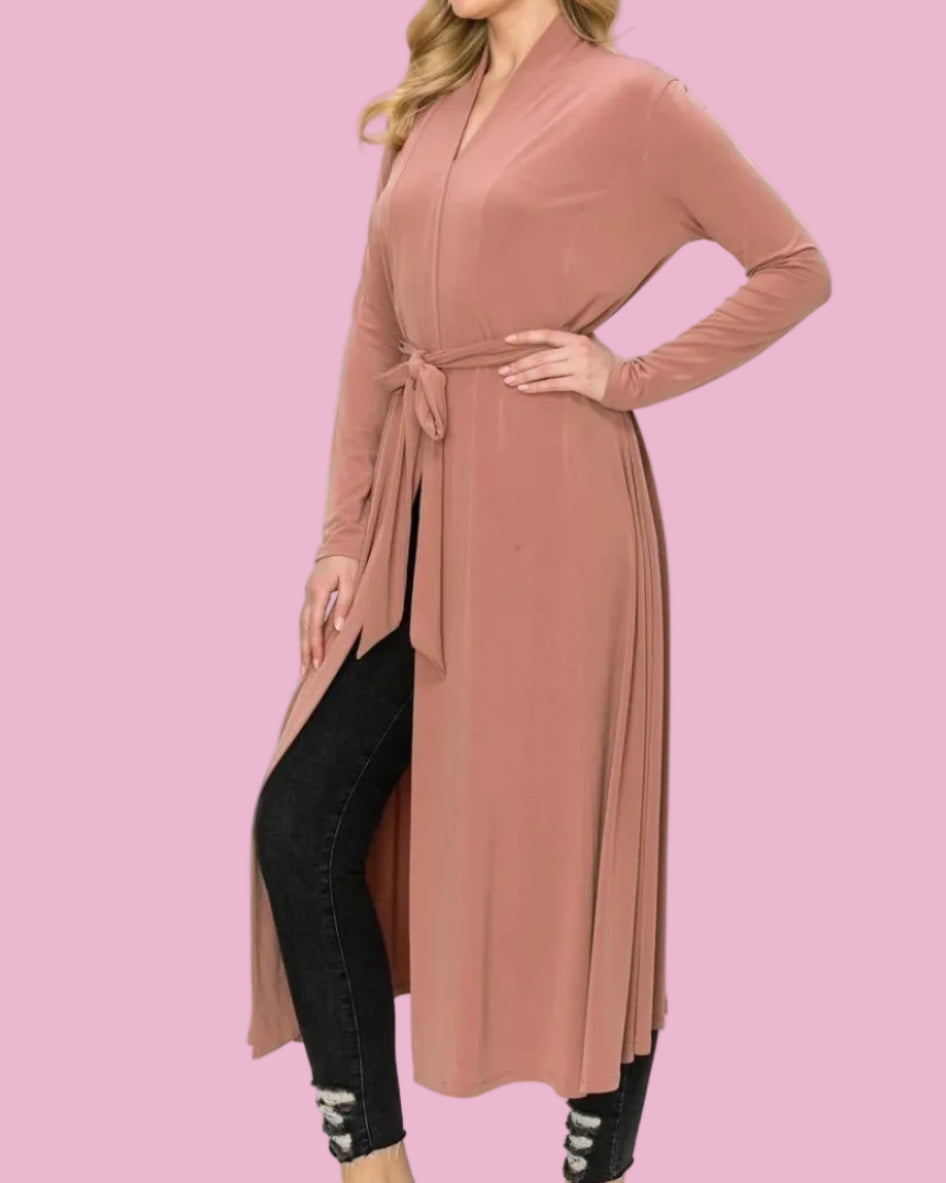 Mauve Tie Duster