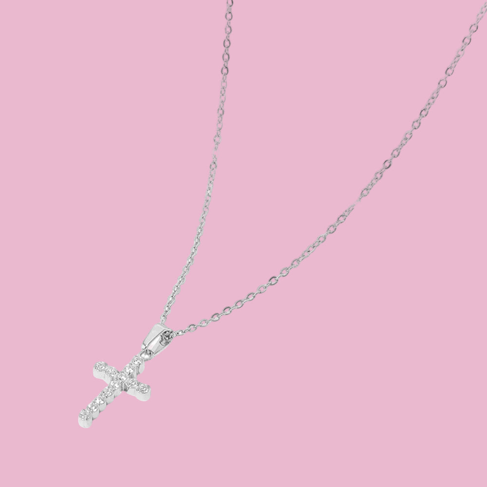Graceful Cross Necklace