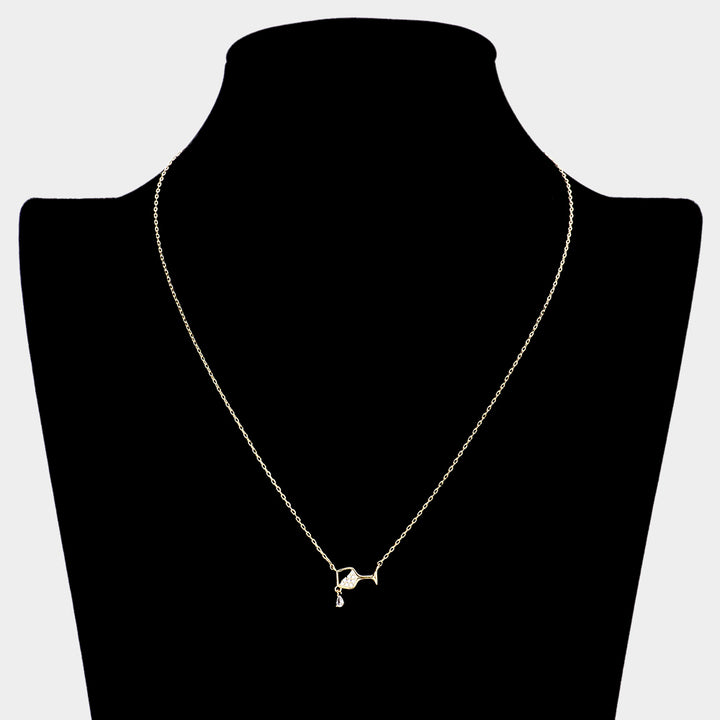 Sparkle Wine Necklace