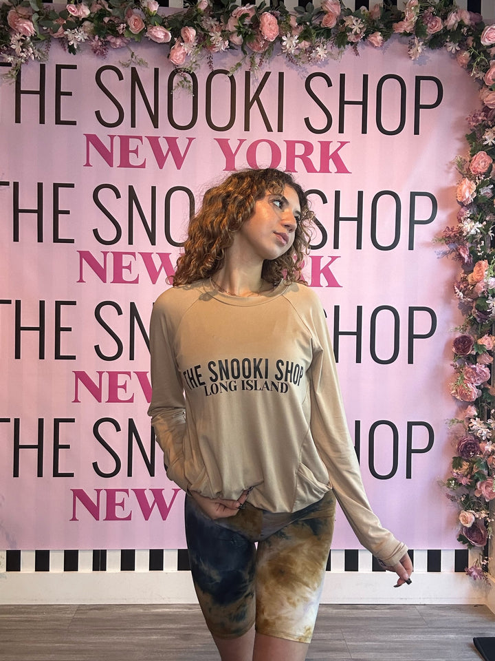 Taupe The Snooki Shop Long Sleeve