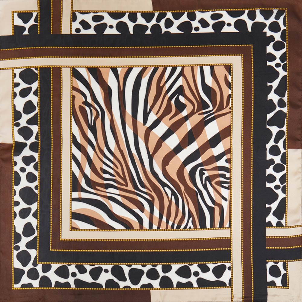Animal Print Head Scarf