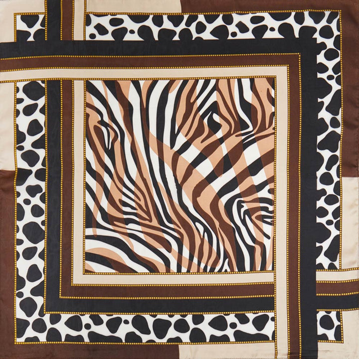 Animal Print Head Scarf