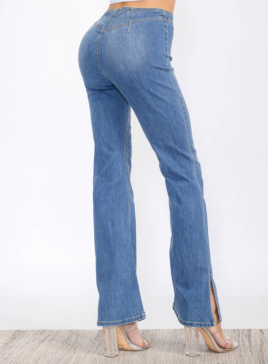 Bell Slit Jeans