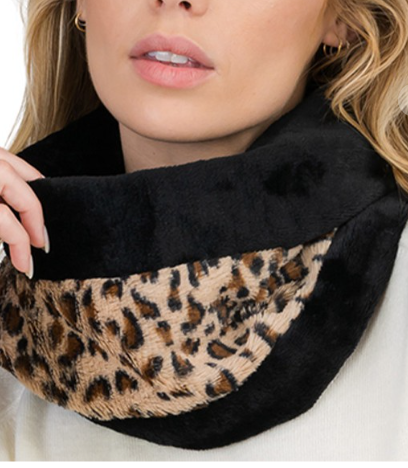 Leopard Infinity Scarf