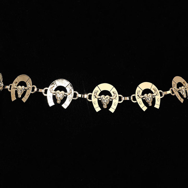Gold Horseshoe Belt