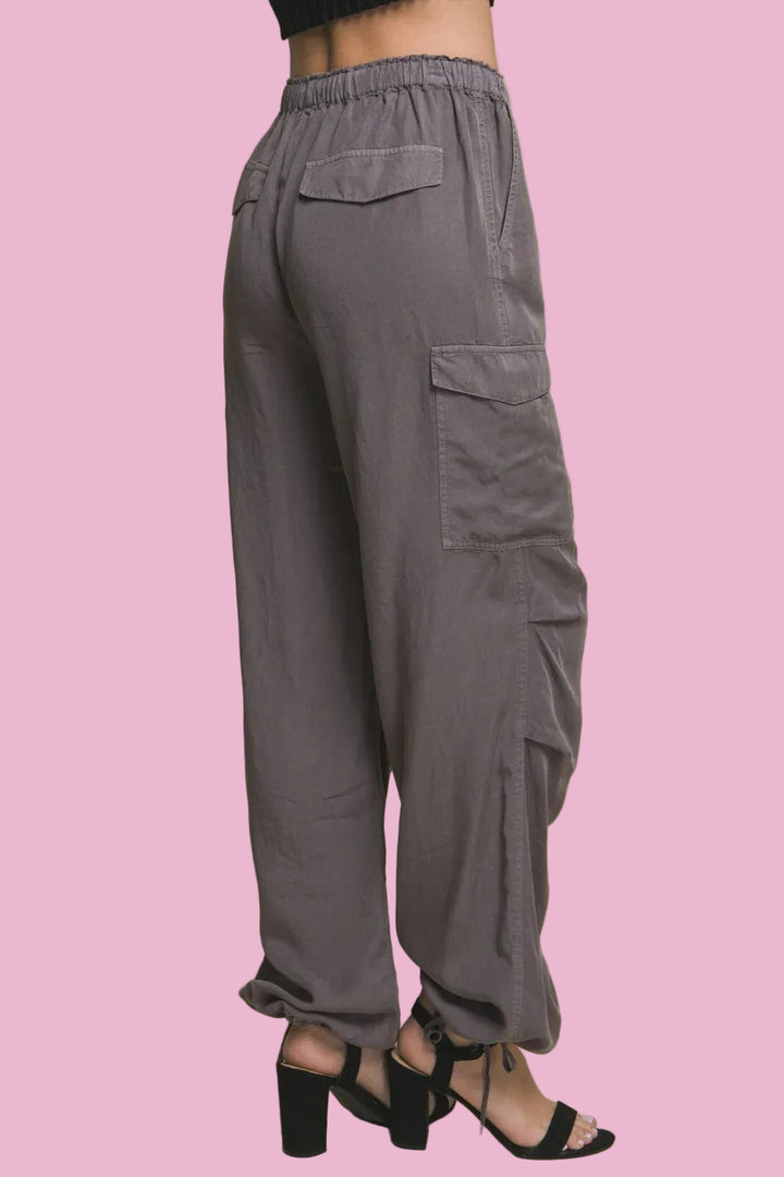 Gray Cargo Pants
