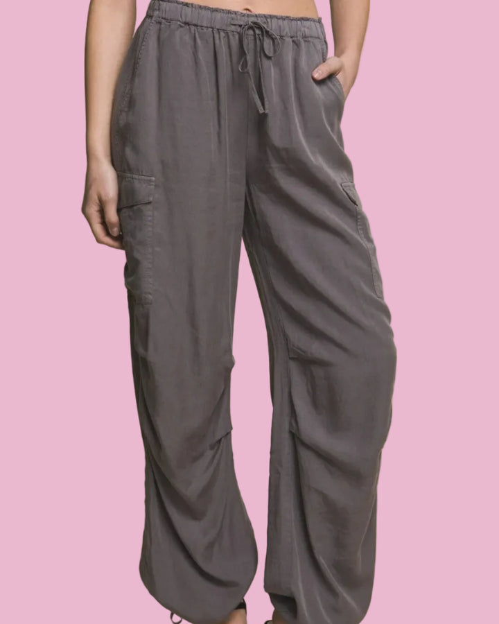 Gray Cargo Pants