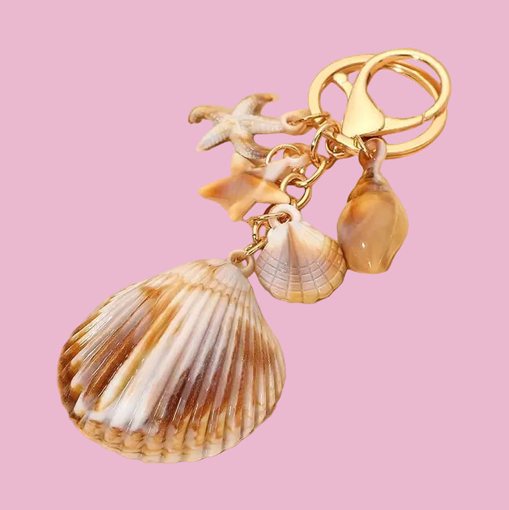 Seashell Keychain