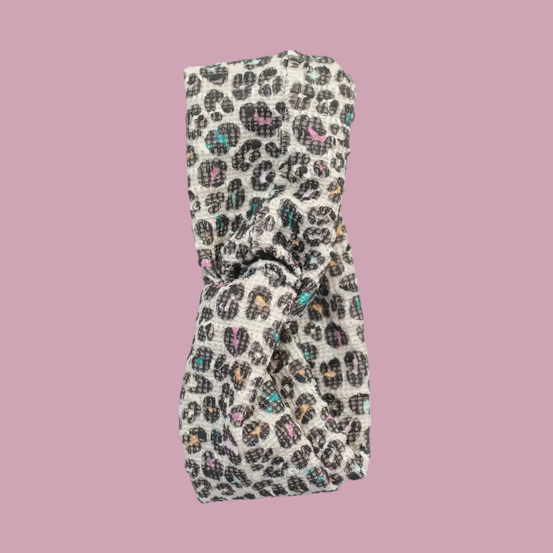 Sequin Leopard Headband