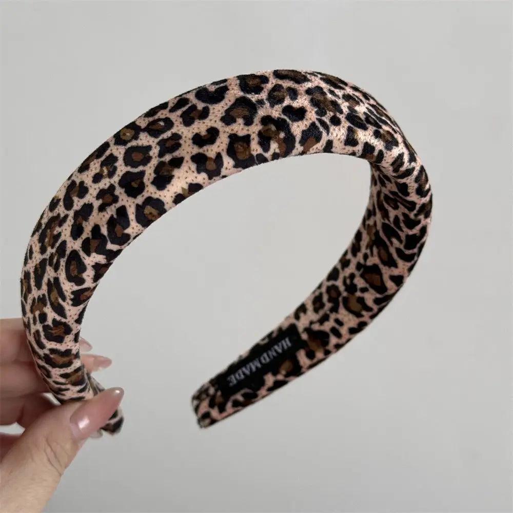 Light Leopard Headband