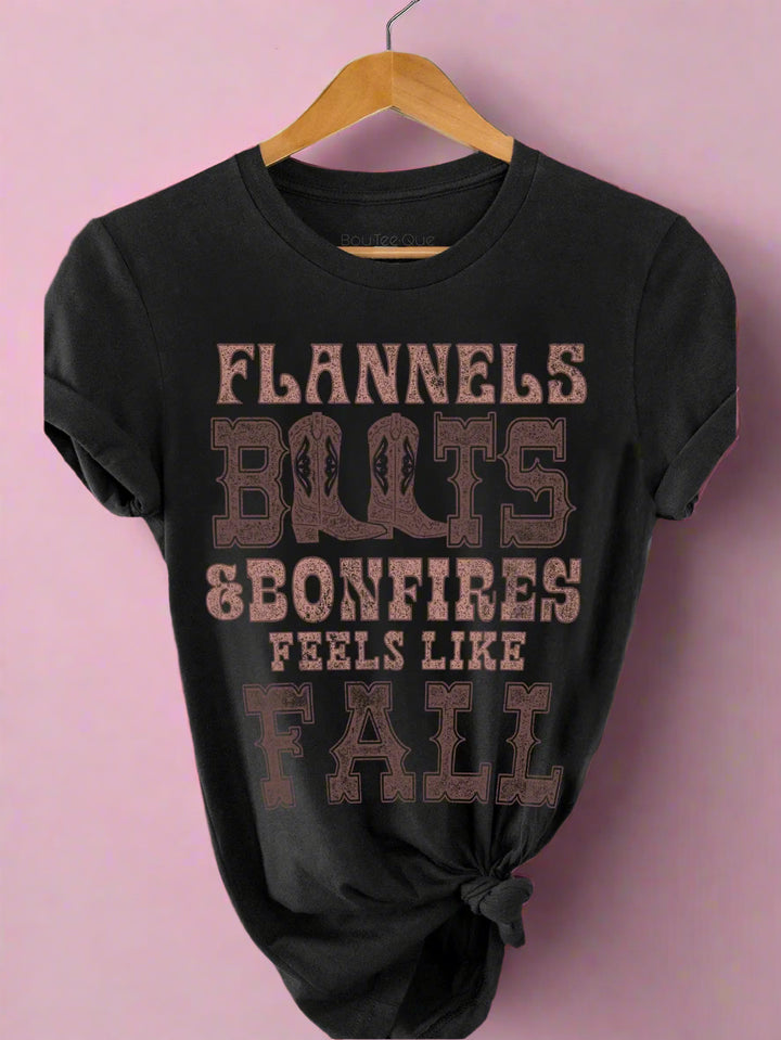 Boots Bonfires T-Shirt