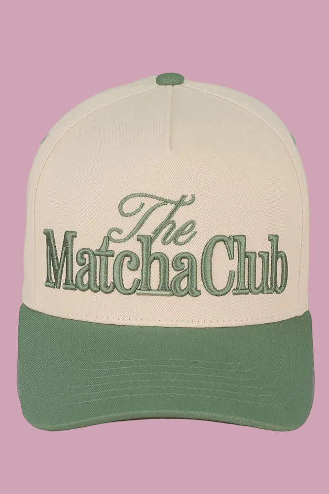 Matcha Club Hat