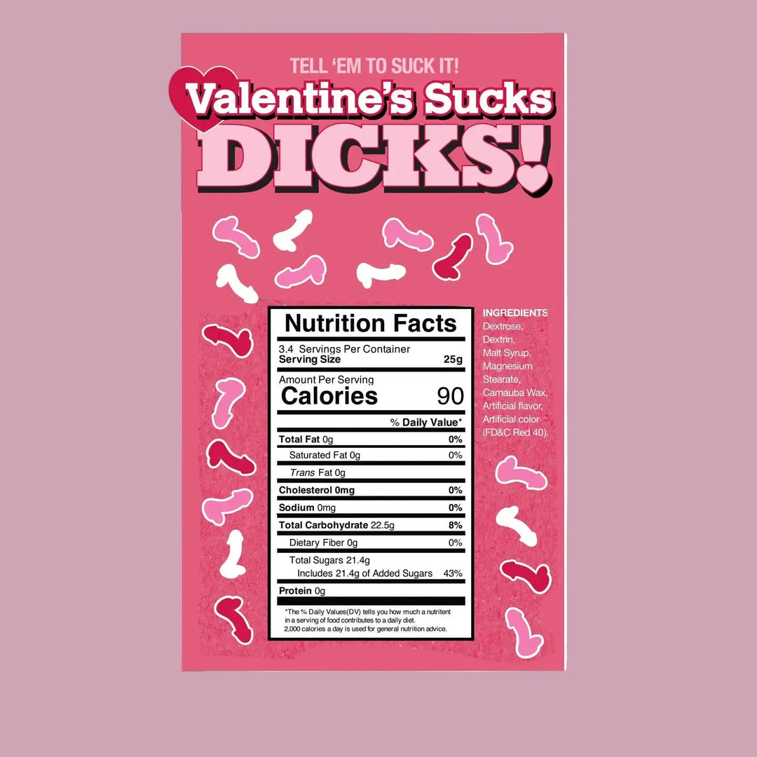 Valentine's Sucks Candy