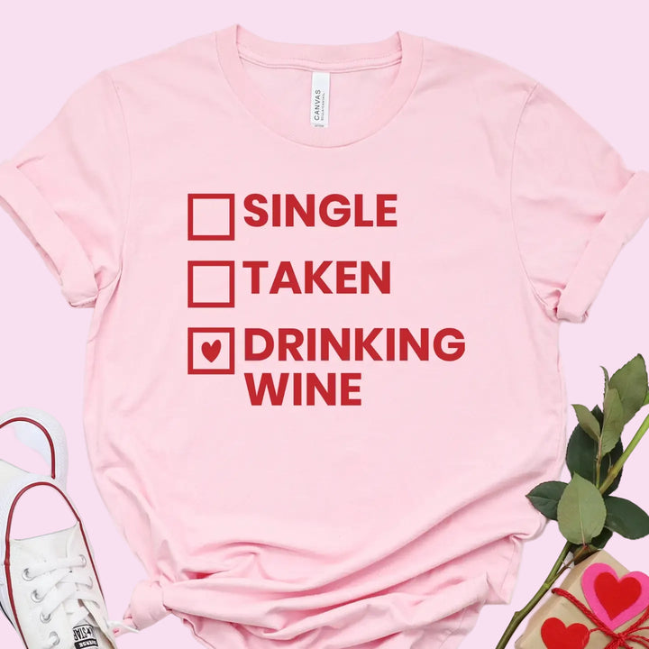 Drinking Wine Tee