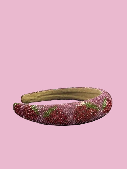 Strawberry Bling Headband
