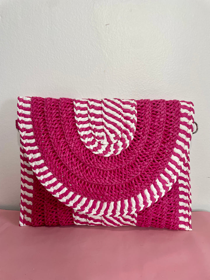 Straw Crossbody Bag