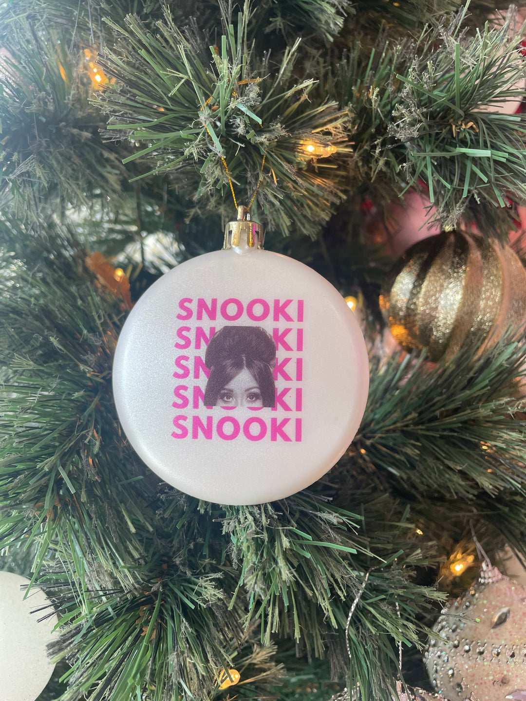 Snooki Poof Ornament