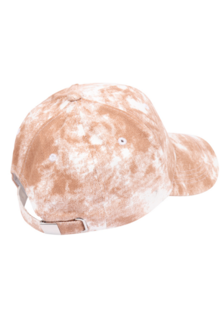 Tan Tie Dye Hat