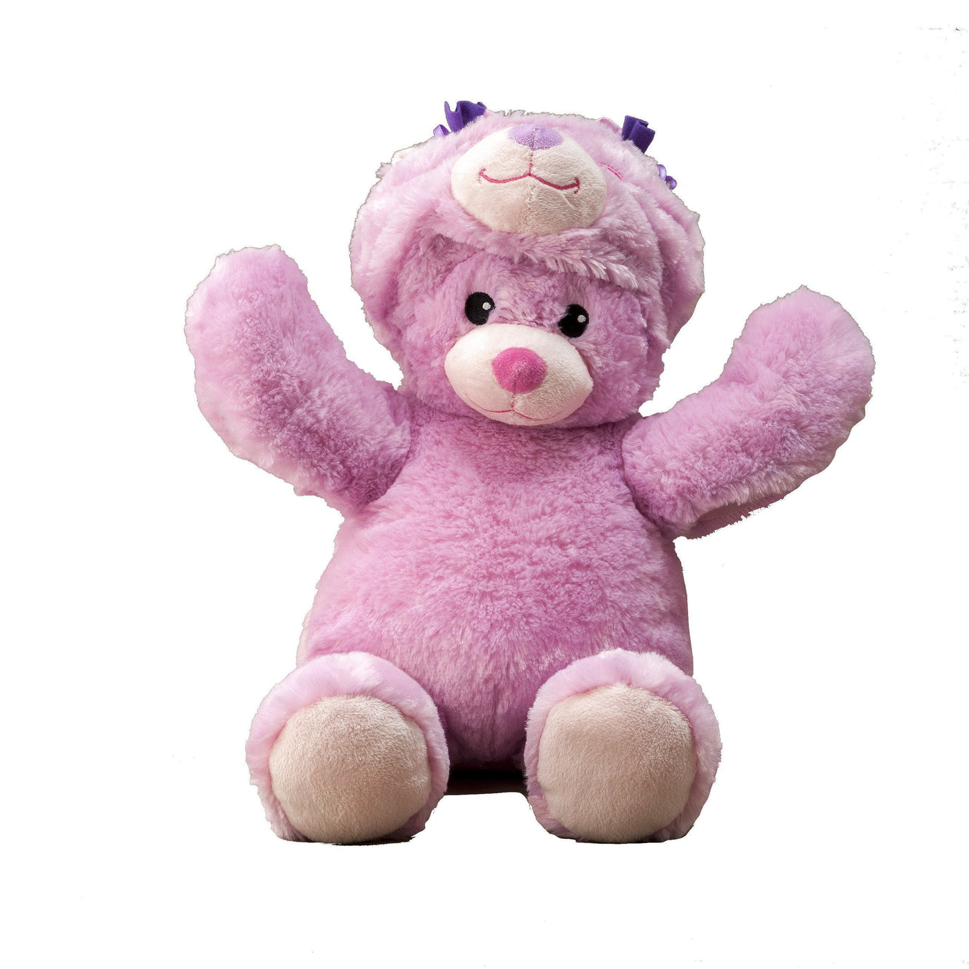 Flipemz Pink Bear to Butterfly Fairy Bear Plush Toy
