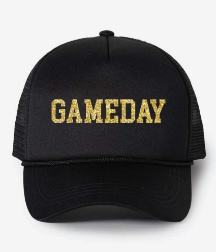 Black Gameday Hat