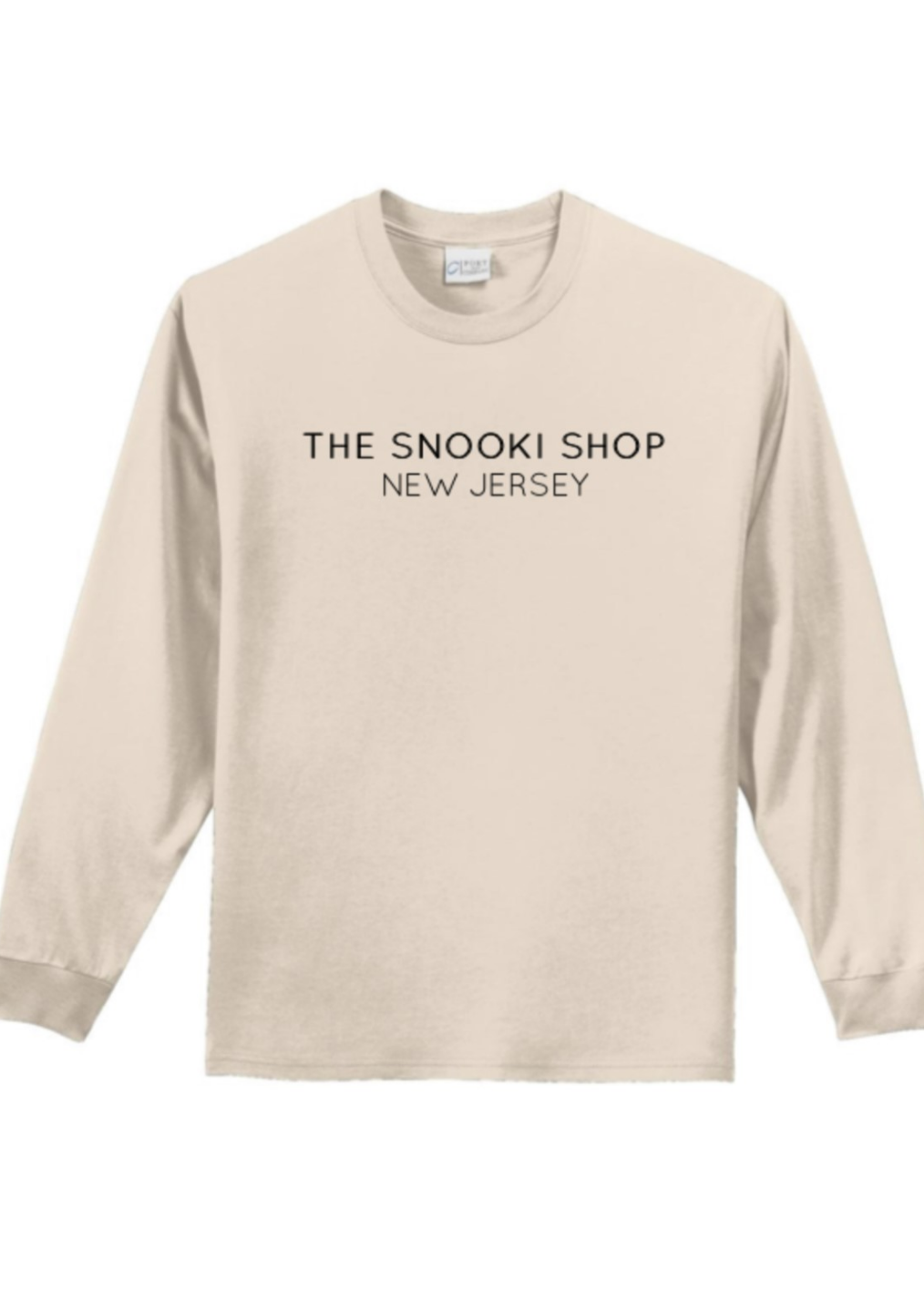 Tan The Snooki Shop Long Sleeve T-shirt