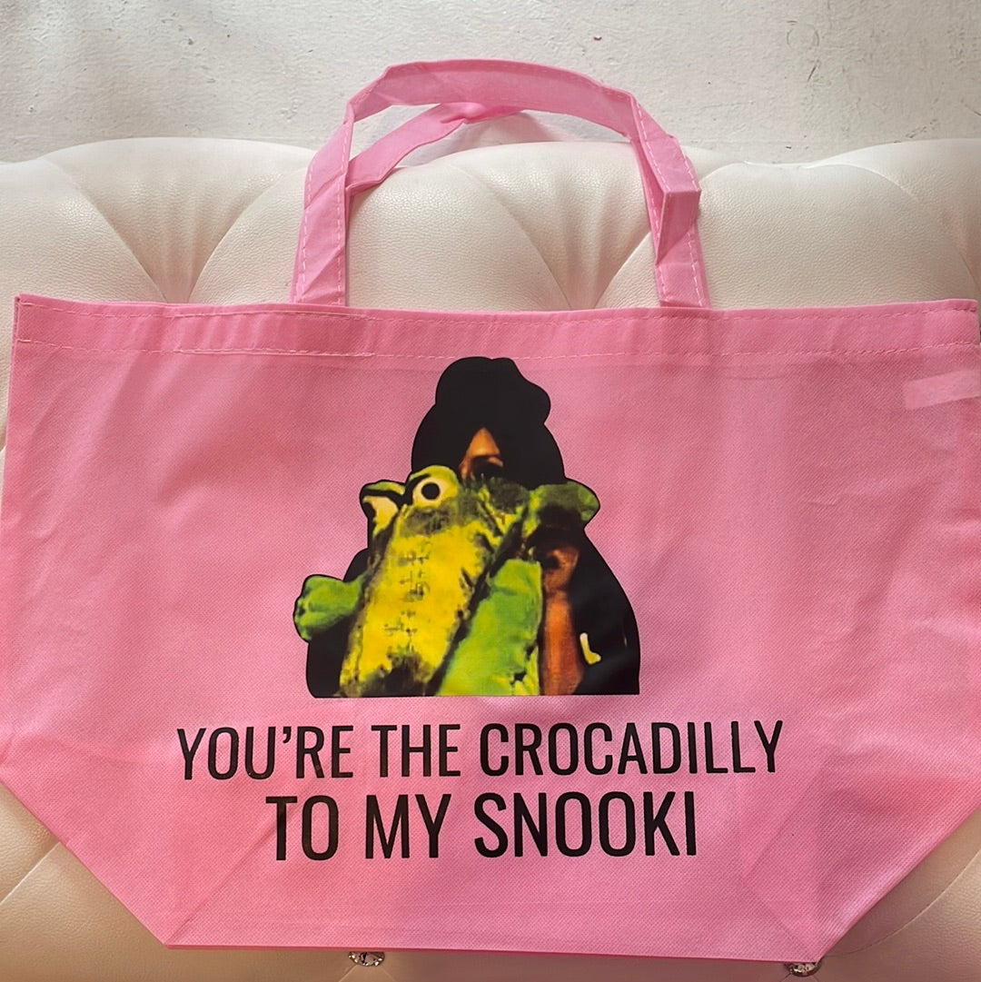 Crocadilly Pink Tote