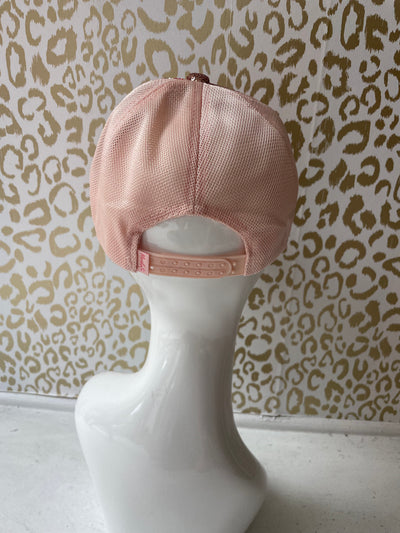 Pink Sequin Hat